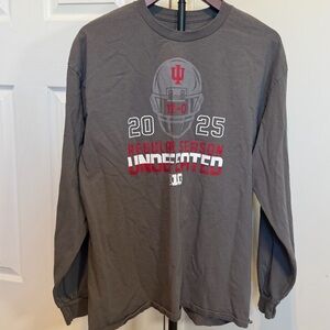 Blue 84 Indiana Gray Long Sleeve Shirt, Undefeated Reg 2025 Season